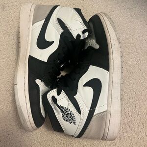 Black and White kids jordans